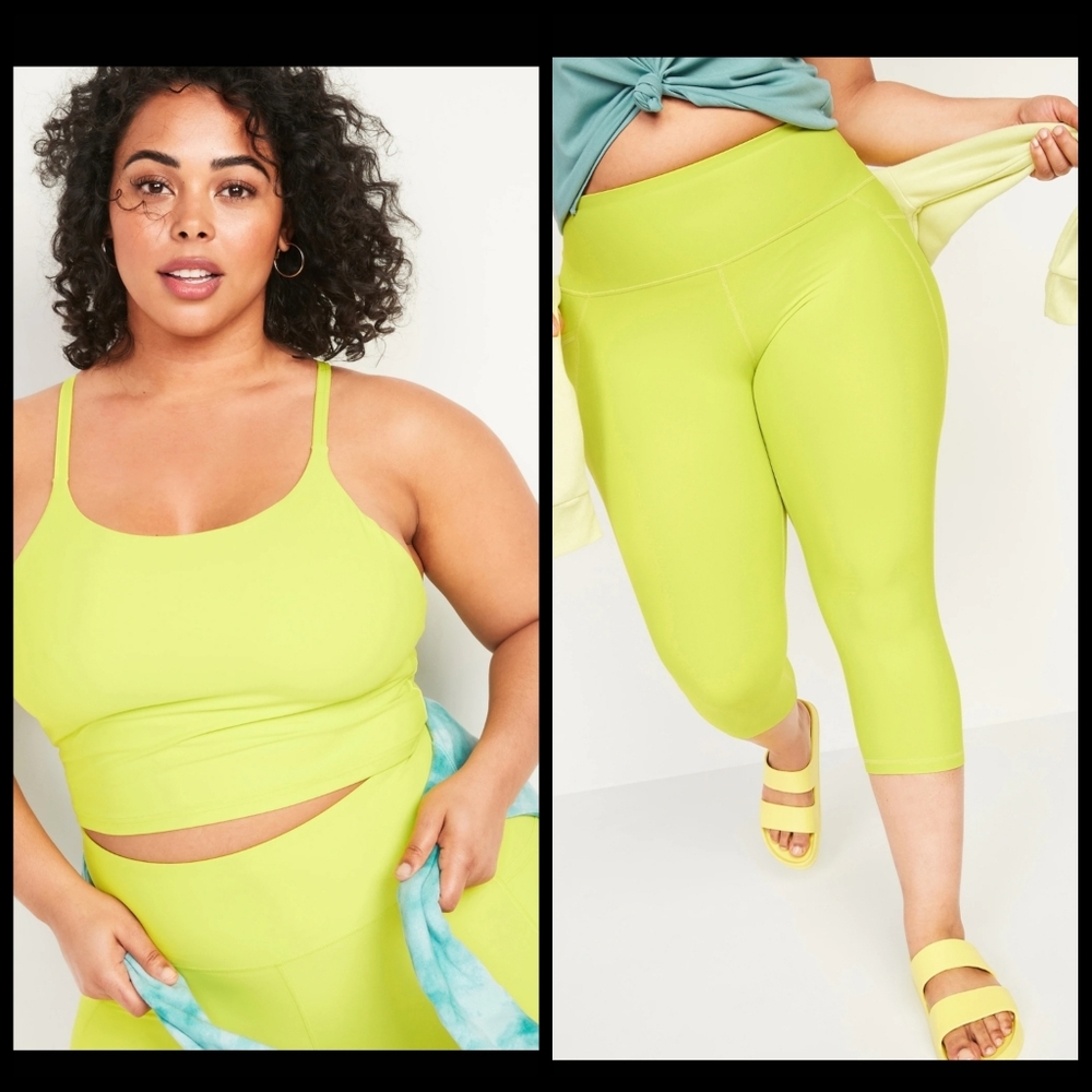 Light Support Powersoft Plus-Size Long-Line Sports Bra 4X